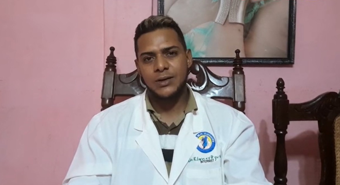 Médico cubano Elioney Rodríguez Alcántara denuncia humillaciones durante su detención por salida ilegal del país