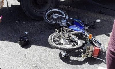 Motorista cubano accidente