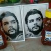 Postal de Che Guevara-foto-Ranchulero Libre-Facebook
