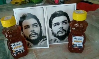 Postal de Che Guevara-foto-Ranchulero Libre-Facebook