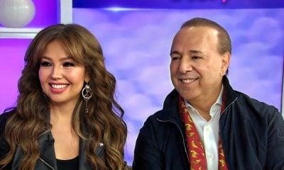 Tommy Mottola y Thalía