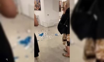 Visitante en una feria de arte contemporáneo en Miami rompe una obra de 42 mil dólares