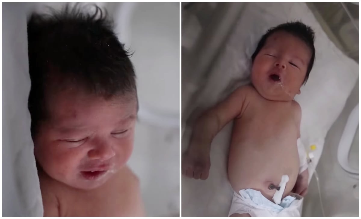 ¿Quién cuidará de Aya, la bebé nacida entre los escombros? Miles de personas quieren ser sus padres adoptivos.