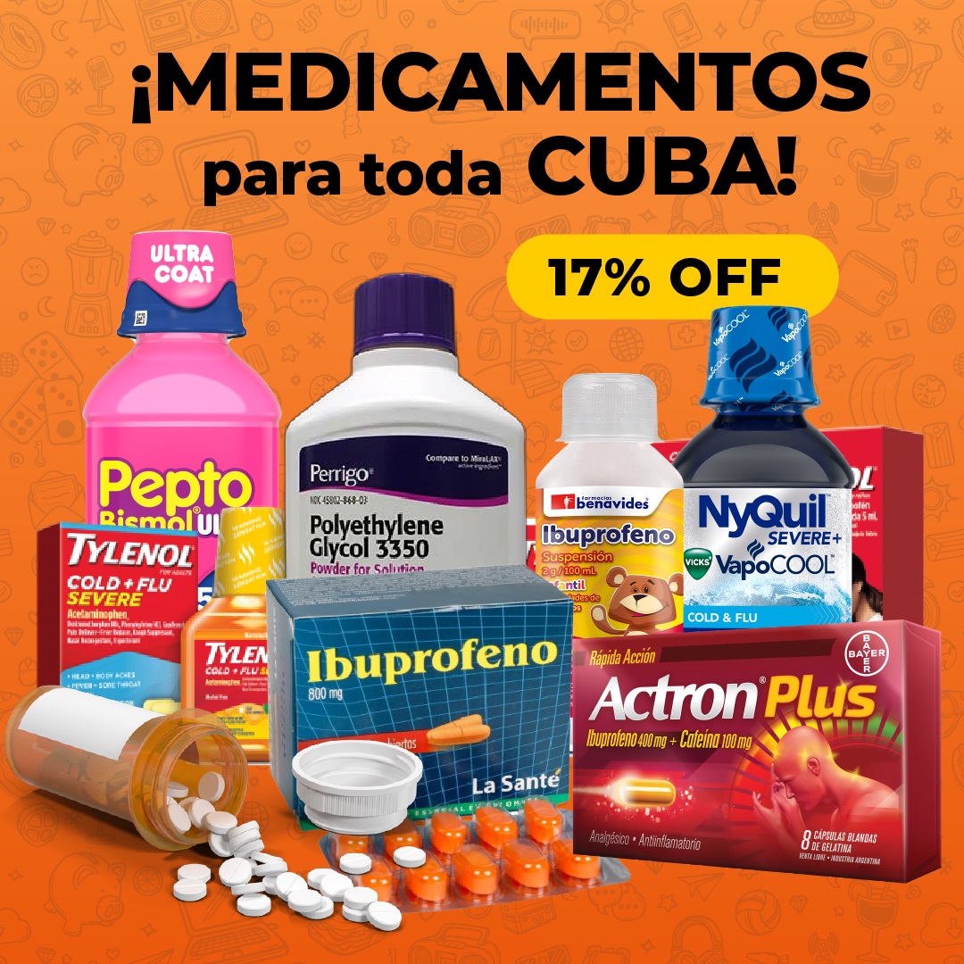 ¡Atención! Promoción de combos de medicinas para enviar a todas las