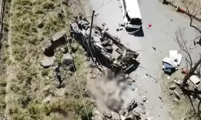 Accidente de autobús Panamá-Captura de pantalla-Univisión-YouTube