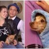 Alexis y Claudia Valdés se despiden de su mascota