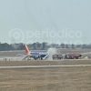 Aterrizaje de emergencia al explotar el motor de un avion de Southwest en La Habana