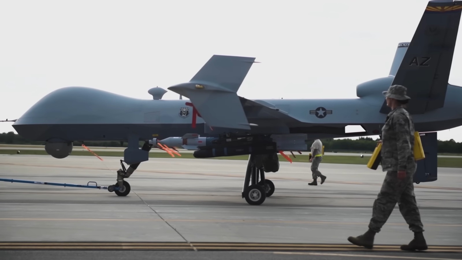 Avión de combate ruso colisiona contra un drone de EEUU en el Mar Negro