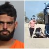Cubanos dan tremenda paliza a un joven que trató de robar un camión en Medley (2)