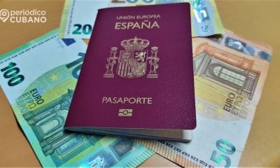 España pasaporte español Cuba euros