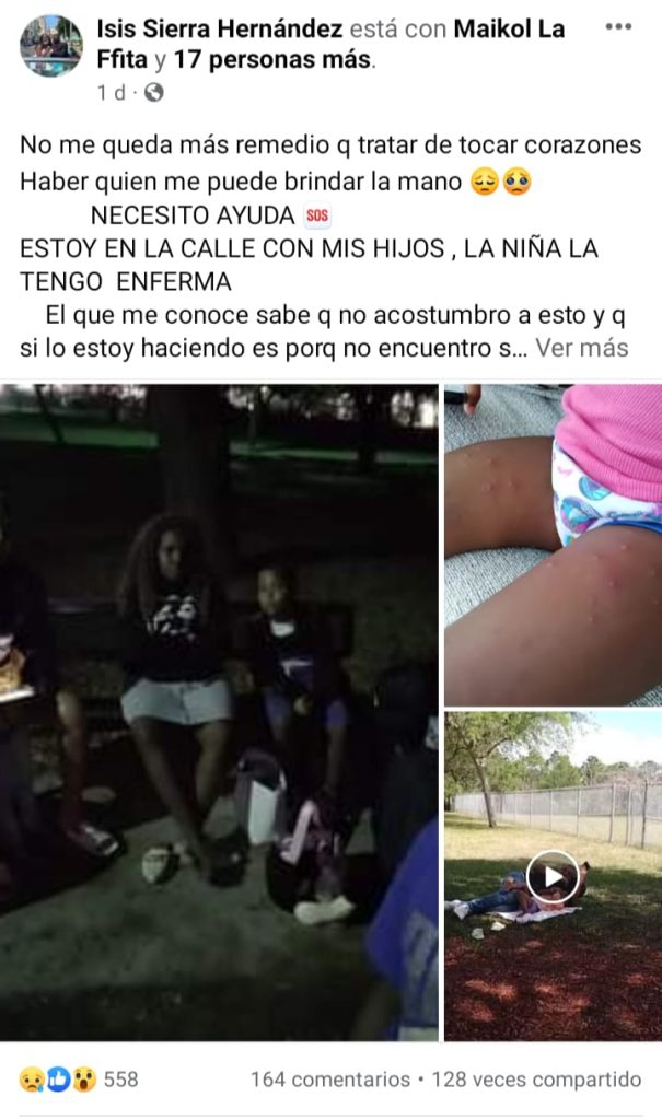 Hermana de Chocolate MC viviendo en las calles de Miami