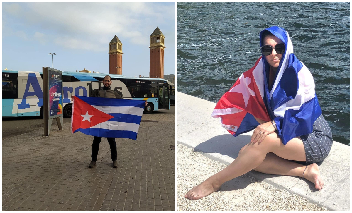 Inician campaña con la bandera cubana para exigir la liberación de Luis Manuel Otero