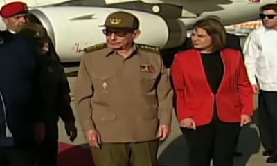 Llega Raul Castro Venezuela-Captura de pantalla-TeleSur-YouTube