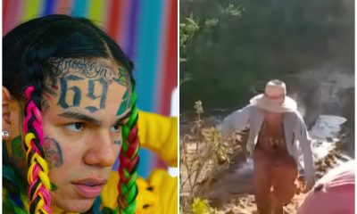 Tekashi visitando el campo cubano