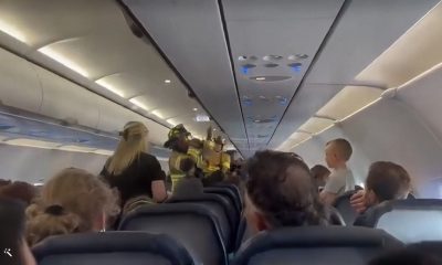 Vuelo de Spirit Airlines aterriza de emergencia en Florida por un incendio en cabina (2)