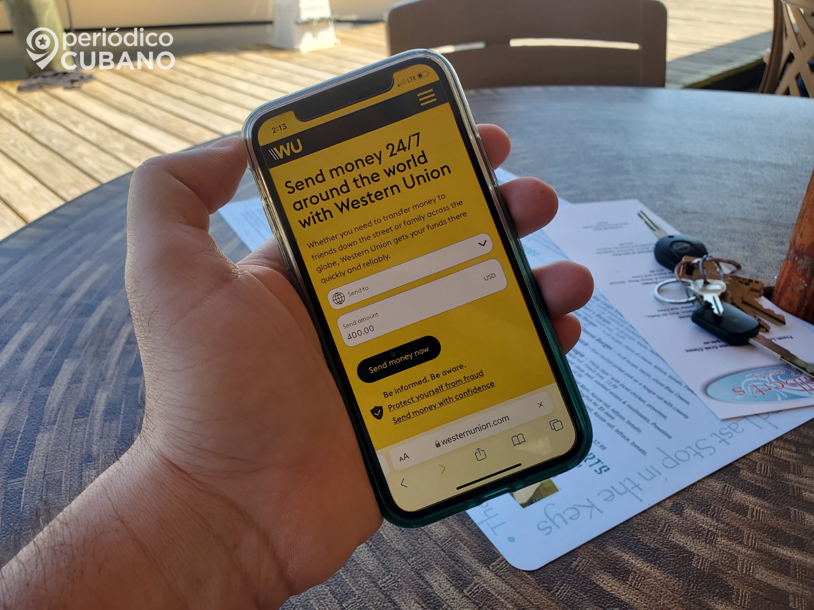 Western Union amplia envío de remesas a Cuba desde cualquier lugar de EEUU