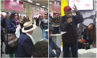 Castristas en Colombia tratan de boicotear un evento sobre Cuba en la Feria Internacional de Libro de Bogotá