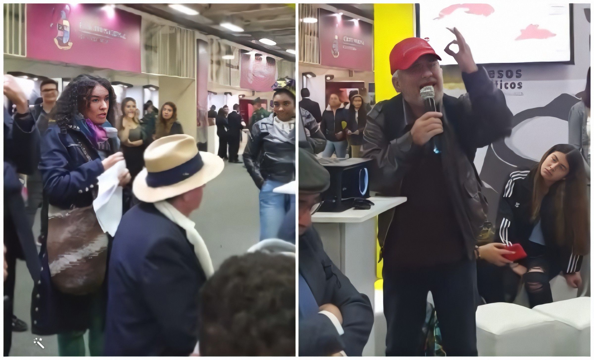 Castristas en Colombia tratan de boicotear un evento sobre Cuba en la Feria Internacional de Libro de Bogotá