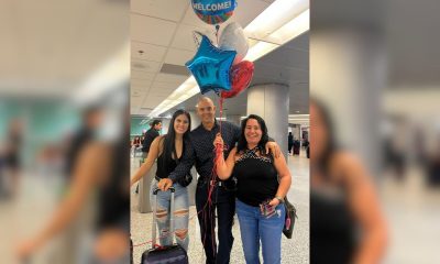 Cubana celebra su libertad al ingresar a Estados Unidos con el parole humanitario