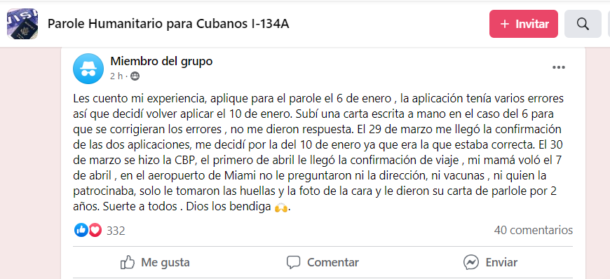 Cubana que aplicó dos veces al parole revela cómo fue su proceso para llegar a EEUU