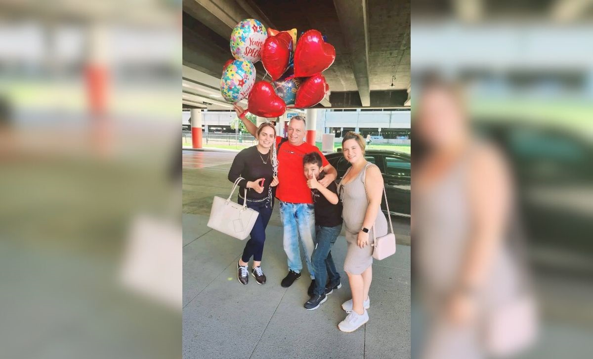 Cubano se reencuentra con su hija y nieto en Estados Unidos gracias al parole humanitario