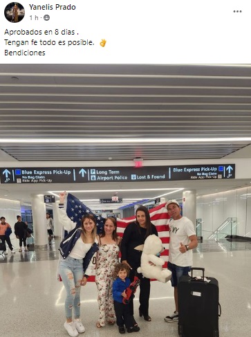 Familia cubana recibe aprobación del parole humanitario en pocos días2