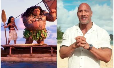 ¡Nueva película de Moana con actores reales!:‘La Roca’ interpretará el papel de Maui