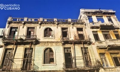 Edificio cubano ruinas