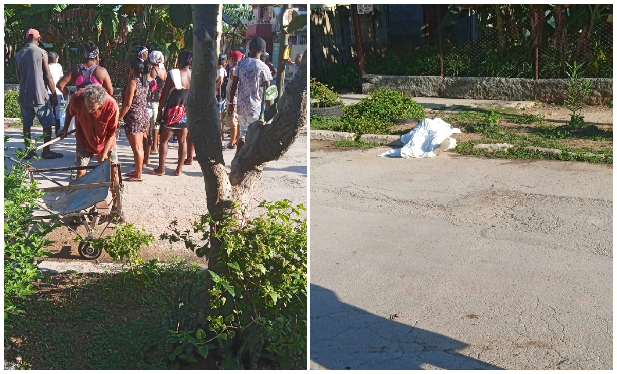 Hombre fallece cerca de un policlínico de La Habana y su cadáver queda abandonado por horas