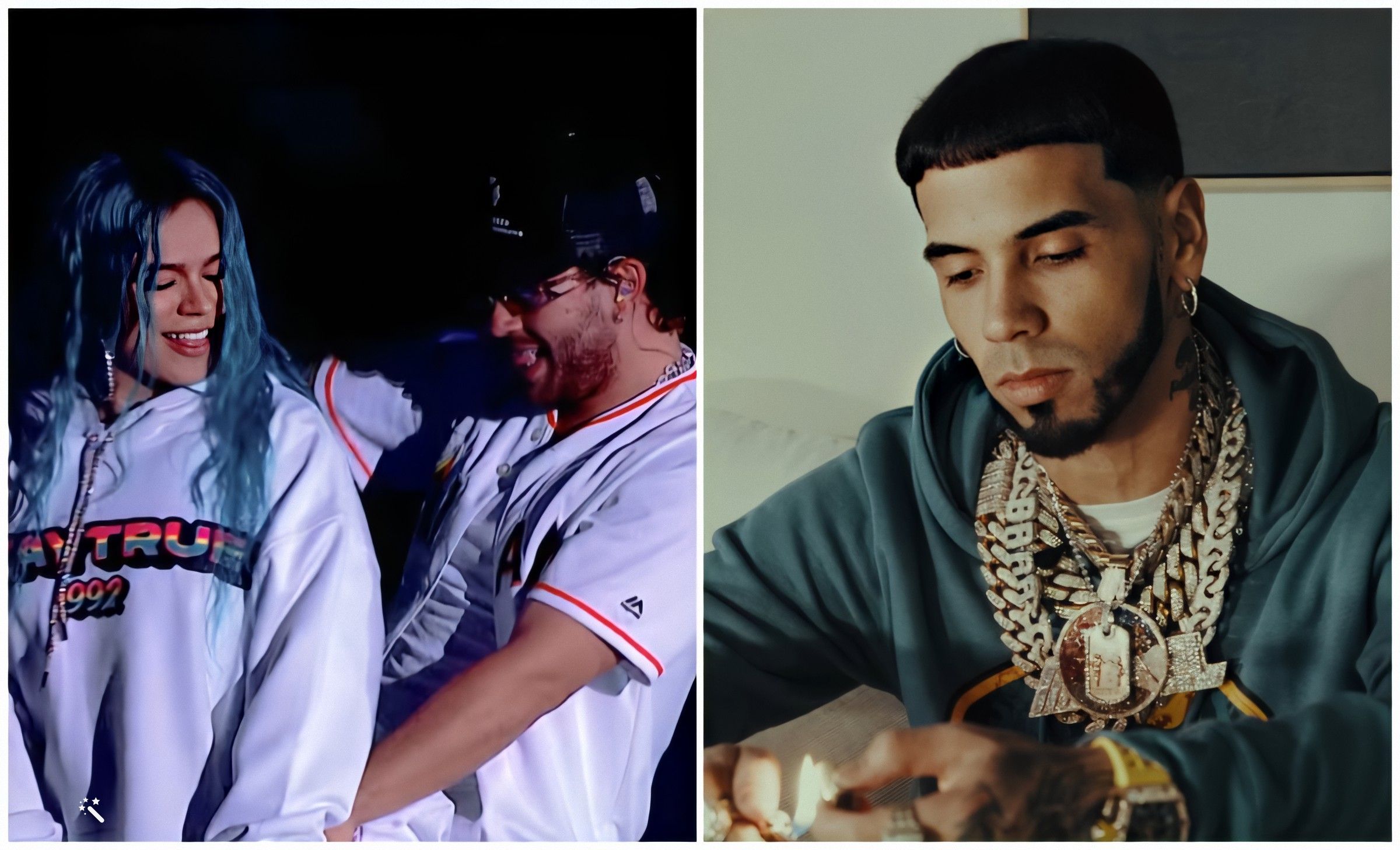 La culpa es de Feid? Karol G se enoja con Anuel y borra sus fotos