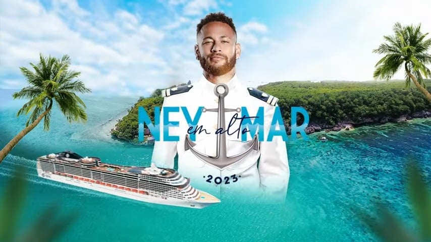 Neymar invita a sus seguidores a un viaje en crucero con precios de hasta 1.300 dólares