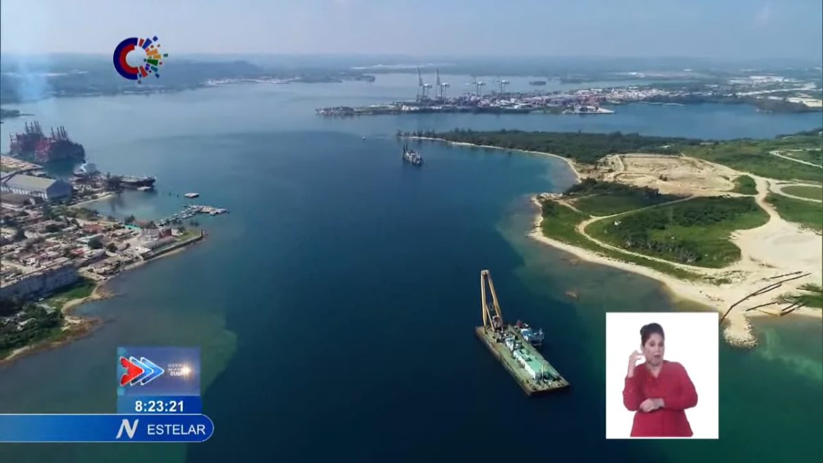 Puerto del Mariel culmina dragado para recibir gigantescos buques Neo Panamax