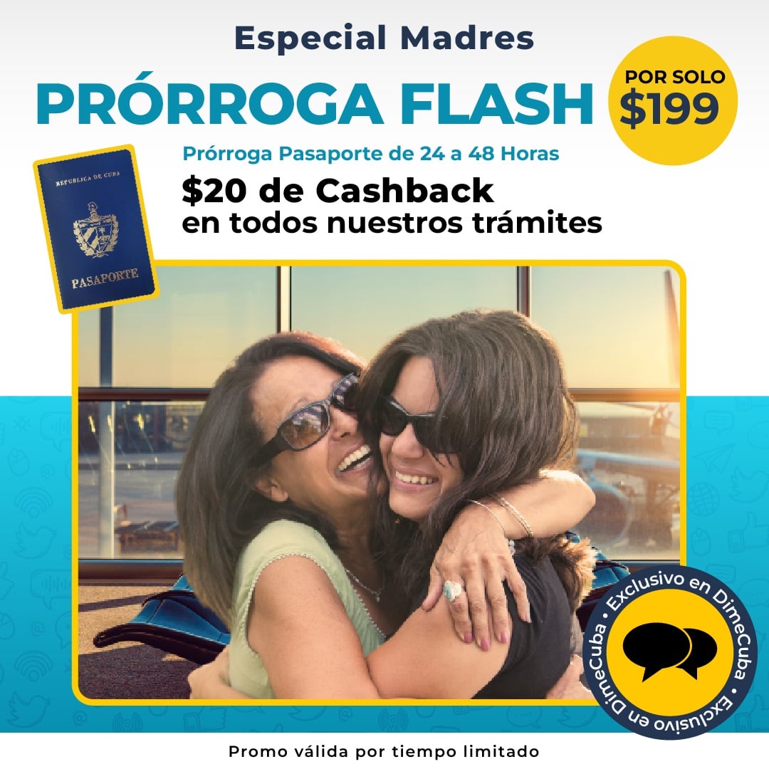 ¡Increíble promoción! Tramita la prórroga de tu pasaporte cubano y obtén 20 dólares de regalo