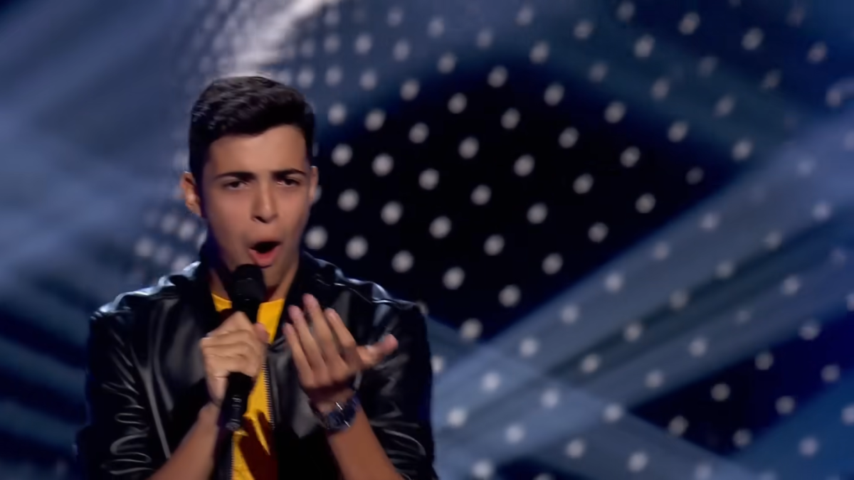 Alvaro Tadeo-Captura de pantalla-La Voz Kids españa-YouTube