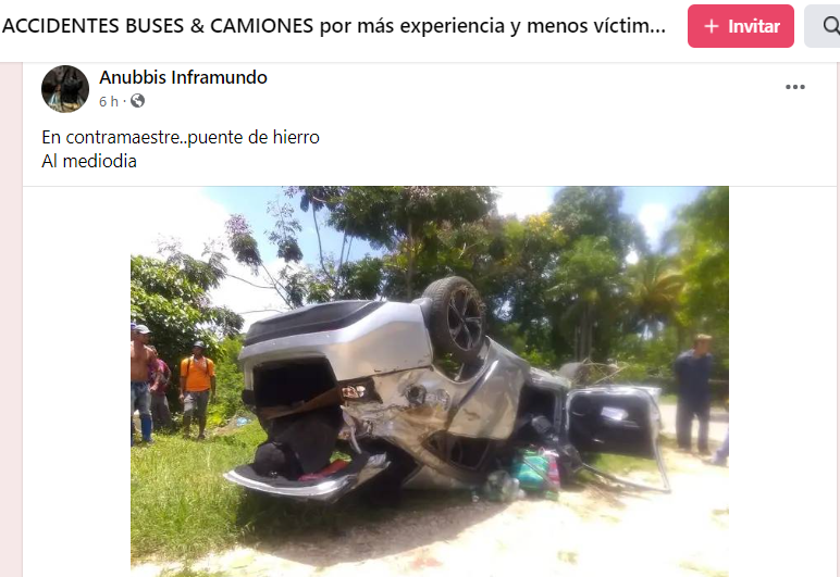 Cuatro muertos por dos accidentes del tránsito en Vía Blanca y Santiago de Cuba