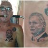Cubano se tatúa el rostro de Díaz Canel
