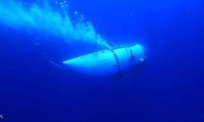 El oxígeno ya se habría agotado en submarino que llevaba turistas a ver al Titanic (2)