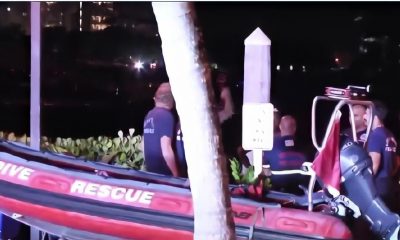 Hombre de Hialeah termina herido en el choque de un bote con el ferry de Fisher Island