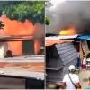 Incendio en candonga de Santa Clara provoca millones de pesos en pérdidas para los emprendedores