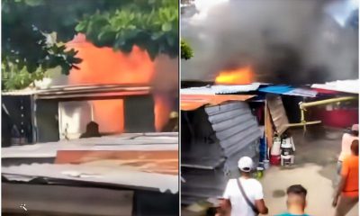 Incendio en candonga de Santa Clara provoca millones de pesos en pérdidas para los emprendedores