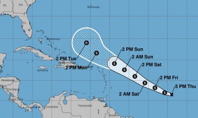 La cuarta depresión tropical se forma en el el Atlántico mientras Bret se dirige a las Antillas Menores