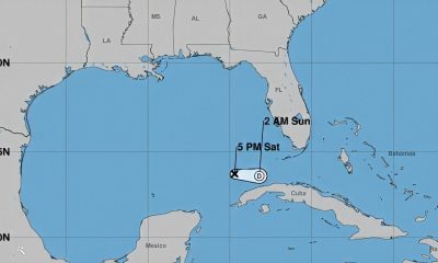 La tormenta tropical Arlene se debilita mientras avanza en el Golfo de México (2)