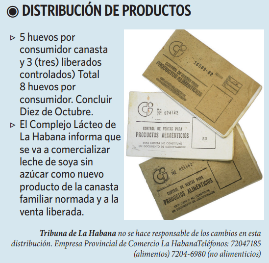 Leche de soya sin azúcar, la alternativa del gobierno para paliar el hambre de los habaneros