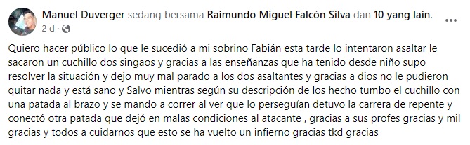 Niño se defiende de un asalto en La Habana con movimiento de defensa personal2