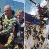 Pescadores de Santa Cruz del Norte capturan enorme tiburón tigre (2)
