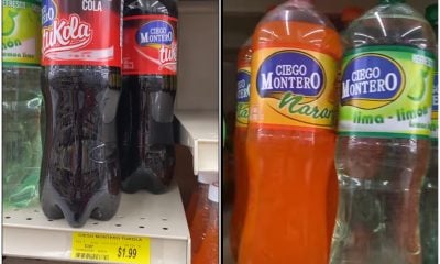 Supermercado de Miami saca a la venta refrescos Ciego Montero