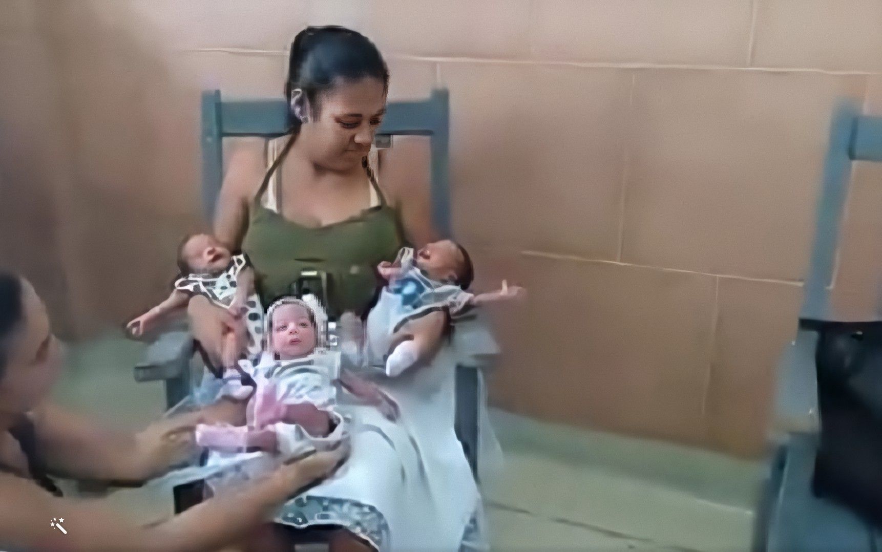 Una familia de Matanzas crece con el nacimiento de trillizos Ahora son cinco hijos en el hogar