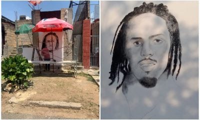 Vecinos rinden homenaje a joven asesinado en La Habana con mural de su rostro