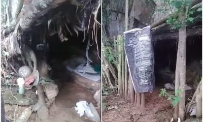 Viviendo en una cueva Así está un anciano de 90 años tras ser abandonado por el comunismo