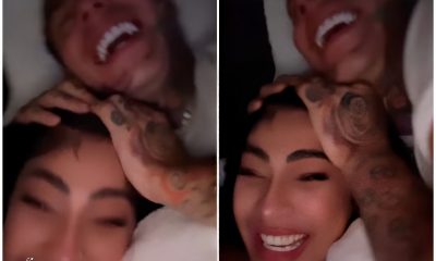 Yailin La mas viral y Tekashi en romantica escena.